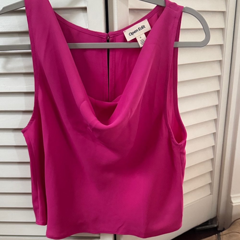 Open Edit Fuchsia Tank Top
